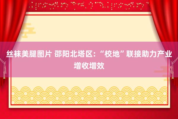 丝袜美腿图片 邵阳北塔区: “校地”联接助力产业增收增效