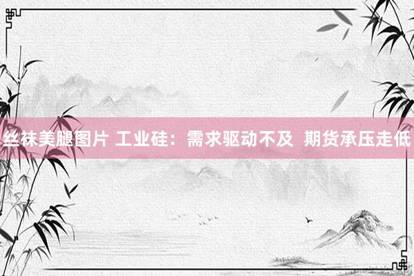 丝袜美腿图片 工业硅：需求驱动不及  期货承压走低
