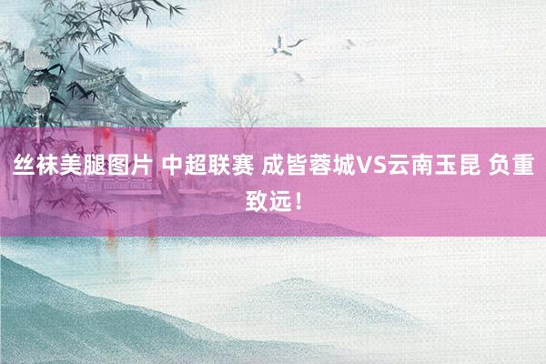 丝袜美腿图片 中超联赛 成皆蓉城VS云南玉昆 负重致远！
