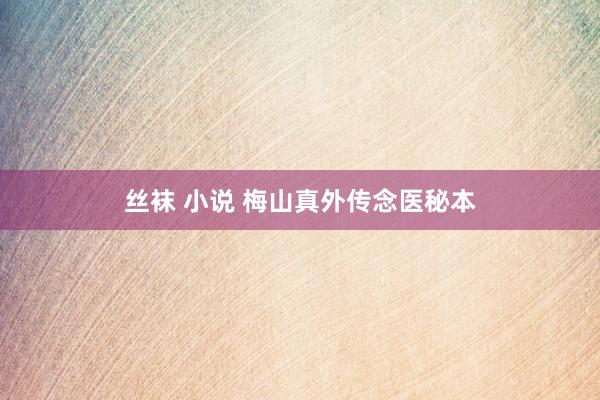 丝袜 小说 梅山真外传念医秘本